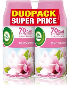 Air Wick Freshmatic Cherry Blossom osviežovač vzduchu náhradná náplň DUO 2x250 ml