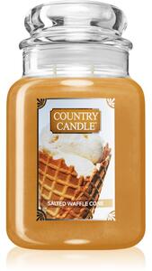 Country Candle Salted Waffle Cone vonná sviečka 680 g