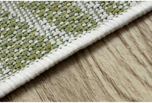 Kusový koberec Palmové listy zelený atyp 70x200cm