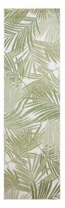 Kusový koberec Palmové listy zelený atyp 70x200cm