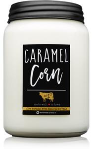 Milkhouse Candle Co. Farmhouse Caramel Corn vonná sviečka Mason Jar 737 g