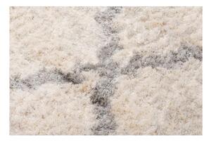 Kusový koberec shaggy Ismet krémový 140x200cm