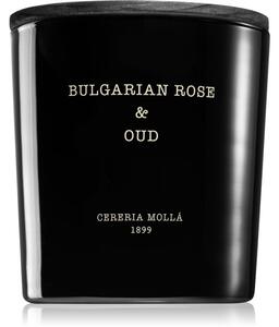 Cereria Mollá Boutique Bulgarian Rose & Oud vonná sviečka 600 g