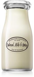 Milkhouse Candle Co. Creamery Oatmeal, Milk & Honey vonná sviečka Milkbottle 226 g