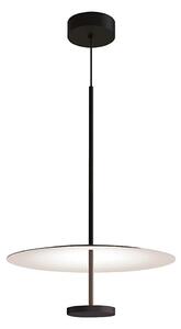 LED luster na lanku ROSS LED/13W/230V čierna/biela