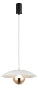 LED Luster na lanku VALIA LED/9W/230V biela/zlatá