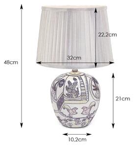 Markslöjd 105000 - Stolná lampa GÖTEBORG 1xE27/60W/230V