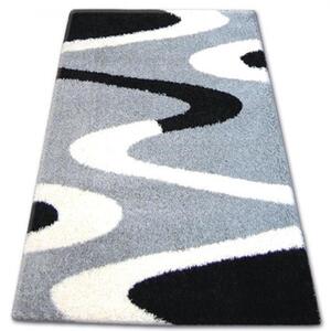 Kusový koberec Shaggy Bono šedý 160x220cm