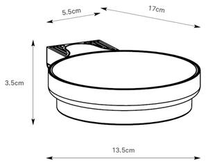 Markslöjd 108952 - LED stmievateľné solárne nástenné svietidlo FRAME LED/2W/4000 mAh IP44