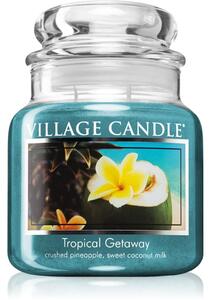 Village Candle Tropical Gateway vonná sviečka (Glass Lid) 390 g