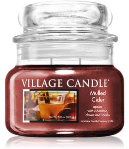 Village Candle Mulled Cider vonná sviečka (Glass Lid) 262 g