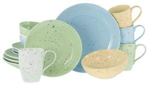 KOMBINOVANÝ SERVIS, 16-dielne, kamenina Creatable - Online Only bytové doplnky, Online Only