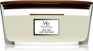 Woodwick Solar Ylang vonná sviečka s dreveným knotom (hearthwick) 453.6 g
