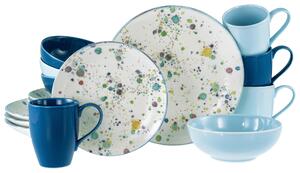 KOMBINOVANÝ SERVIS, 16-dielne, kamenina Creatable - Online Only bytové doplnky, Online Only