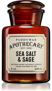 Paddywax Apothecary Sea Salt & Sage vonná sviečka 226 g