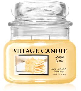 Village Candle Maple Butter vonná sviečka (Glass Lid) 262 g