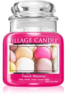Village Candle French Macaroon vonná sviečka (Glass Lid) 389 g