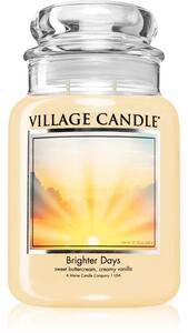 Village Candle Brighter Days vonná sviečka (Glass Lid) 602 g