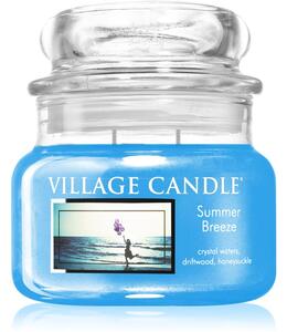 Village Candle Summer Breeze vonná sviečka (Glass Lid) 262 g