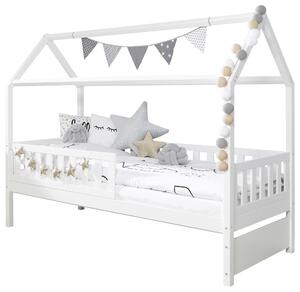 DOMČEKOVÁ POSTEĽ, 90/200 cm biela MID.YOU - Detské izby, Online Only