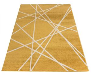 Kusový koberec Rivera horčicovo tmavo žltý 250x350cm