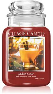 Village Candle Mulled Cider vonná sviečka (Glass Lid) 602 g