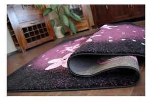 Detský kusový koberec Ema fialový 160x220cm