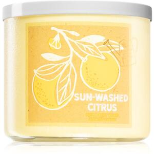 Bath & Body Works Sun-Washed Citrus vonná sviečka III. 411 g