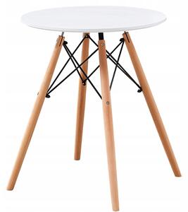 Bestent Jedálenský stôl 60cm Anello White