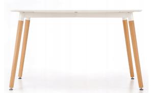 Bestent Jedálenský stôl WHITE MODERN 120 x 80 CM