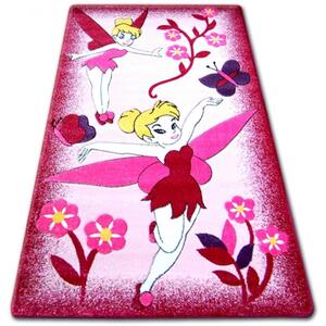 Detský kusový koberec Cililing ružový 240x330cm