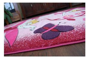 Detský kusový koberec Cililing ružový 240x330cm