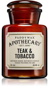 Paddywax Apothecary Teak & Tabacco vonná sviečka 226 g