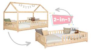 DOMČEKOVÁ POSTEĽ, 90/200 cm prírodná farba MID.YOU - Detské izby, Online Only