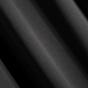 Čierny zatemňovací záves na krúžkoch PARISA 135x250 cm