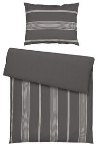 POSTEĽNÁ BIELIZEŇ, flanel, sivá, 140/220 cm Esposa - Obliečky & plachty