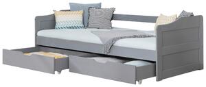 POSTEĽ S ÚLOŽNÝM PRIESTOROM, 90/200 cm svetlosivá MID.YOU - Detské izby, Online Only