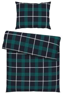 POSTEĽNÁ BIELIZEŇ, flanel, modrá, 140/200 cm Esposa - Obliečky & plachty