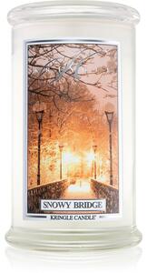 Kringle Candle Snowy Bridge vonná sviečka 624 g