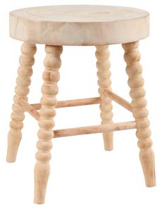 TABURETKA, drevo, 37/45 cm Ambia Home - Kreslá