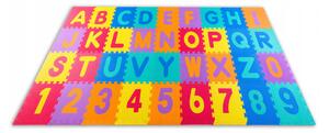 Bestent Penové puzzle - náučný koberec 120 x 270 X 1,1 cm Ricokids 36ks