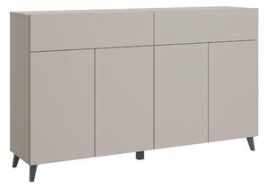 MINIO – Komoda LOKET, komoda, šírka 160 cm, farba: kašmírová béžová