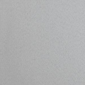 Strieborný zatemňovací záves na krúžkoch PARISA 135x250 cm