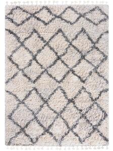 Kusový koberec shaggy Axaya krémový 2 200x300cm