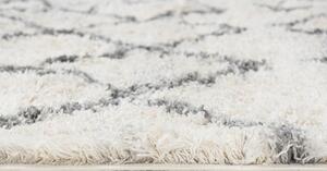 Kusový koberec shaggy Axaya krémový 2 140x200cm