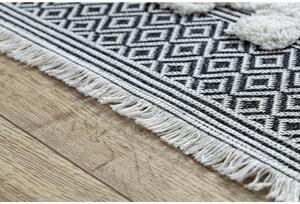 Kusový koberec Jonas sivý 194x290cm
