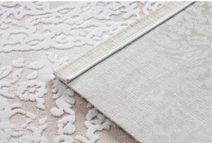 Luxusný kusový koberec akryl Aleta smetanovobiely 80x300cm