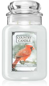 Country Candle First Fallen Snow vonná sviečka 680 g