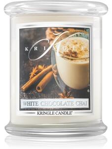 Kringle Candle White Chocolate Chai vonná sviečka 411 g