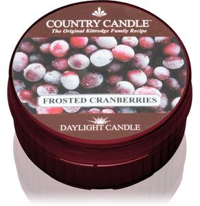 Country Candle Frosted Cranberries čajová sviečka 42 g